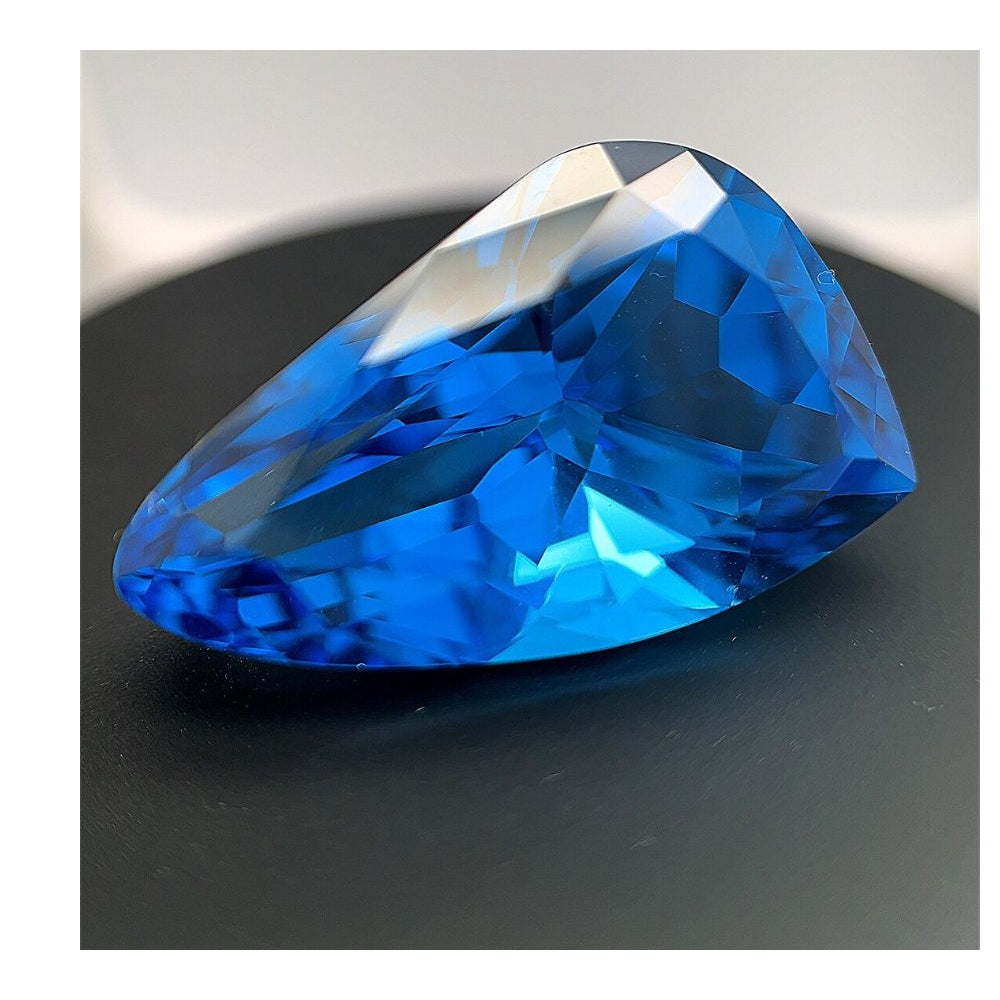 17x25x17mm Fancy Best Swiss Blue Topaz