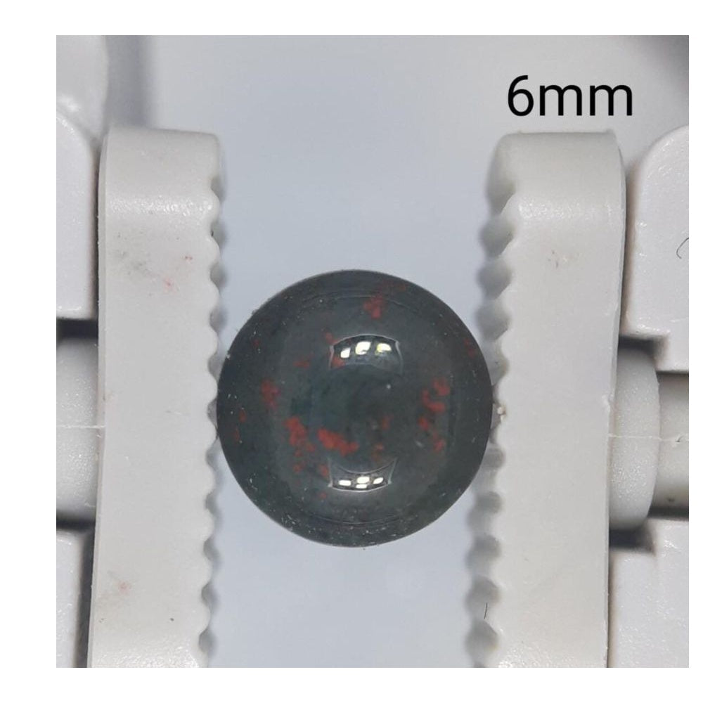 Round Calibrated Cabochon Better Bloodstone