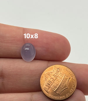 Natural Oval Cabochon Loose Chalcedony