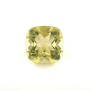 Natural Lemon Citrine Cushion Cut