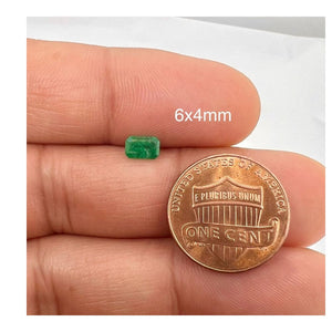 6x4MM (Weight range-0.42-0.69 Cts each stone)