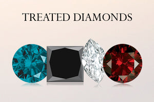  Loose Treated Diamonds 