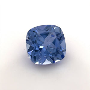 Lab Grown Ceylon Light Blue Sapphire Cushion Cut AAA quality Precision Cut Available 10x10mm
