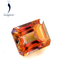 Natural Sunrise Mystic Topaz Emerald Shape AAA Quality Faceted Gemstone Available in 6x4MM-14x10MM