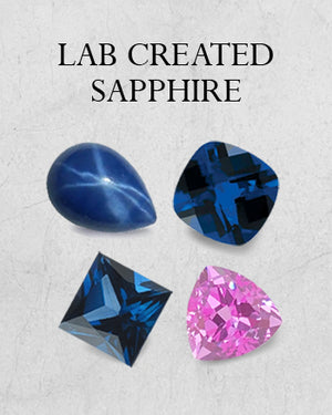  Loose Lab Created Sapphire 