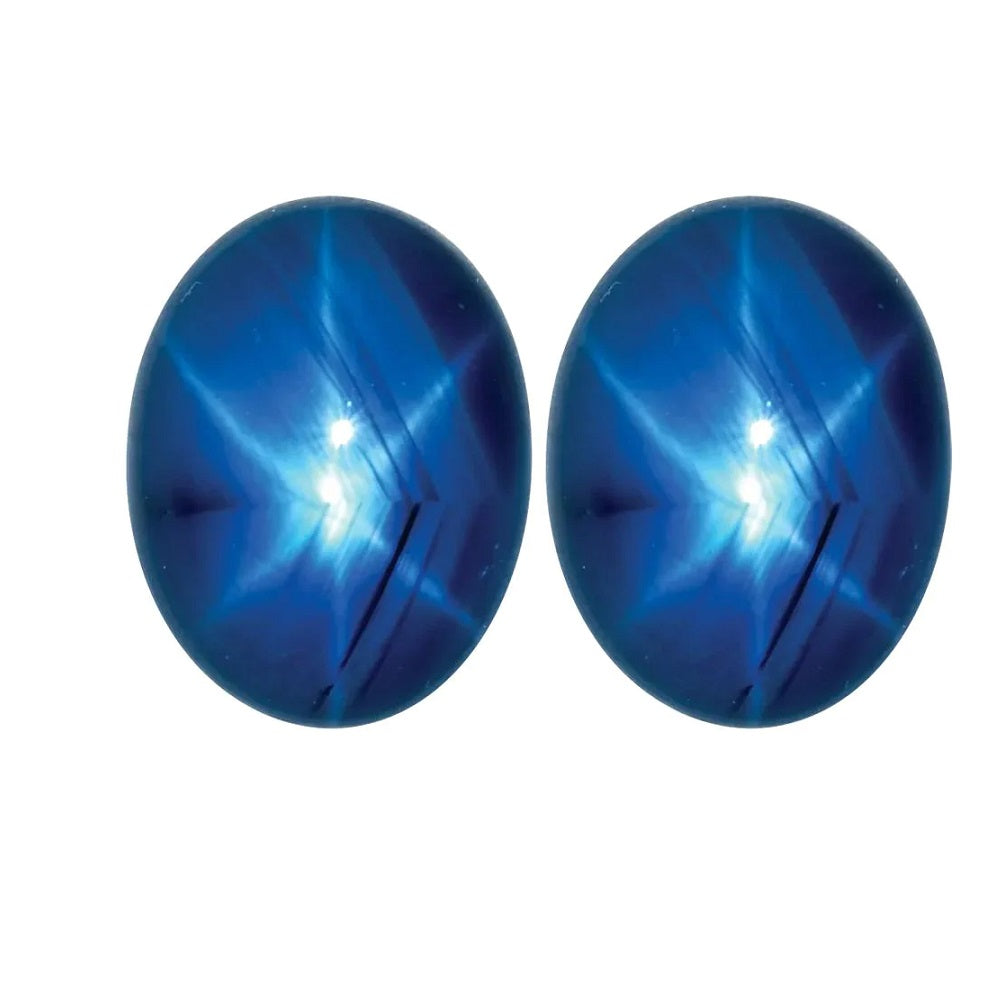 Oval Cabochon Better Blue Star Sapphire