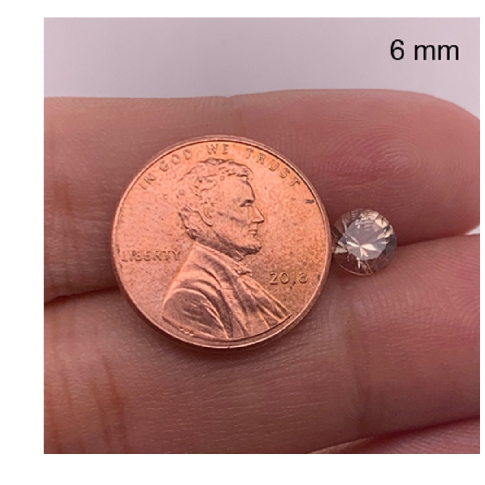 6MM (Weight range-0.59-0.85 each stone)