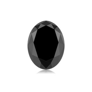 Loose Black Diamond Oval Shape AAA Quality Available From 4x3MM- 7x5MM