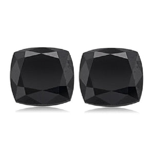 Loose Black Diamond Cushion Cut AAA Quality Available From 4MM- 5MM