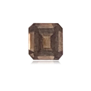 0.34 Cts Natural Fancy Brown Diamond VS1 Quality Princess Cut