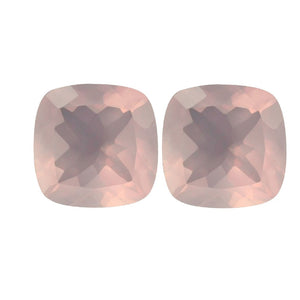 Natural Cushion Cut Loose Rose Quartz