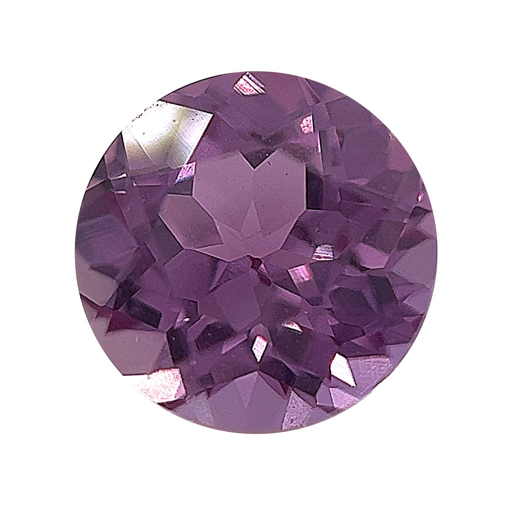 Synthetic Purple Sapphire AAA Quality Round Cut for Jewelry Making Precision Cut Available in 1.25MM - 8MM