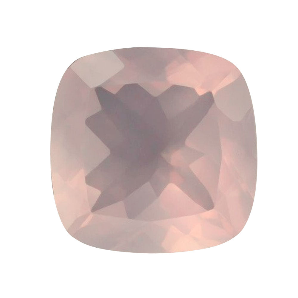 Natural Cushion Cut Loose Rose Quartz