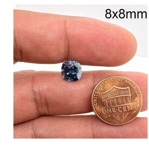 8x8mm(Weight range-2.32-2.57 each stone)