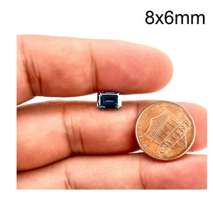 8x6mm(Weight range-1.52-1.68 each stone)