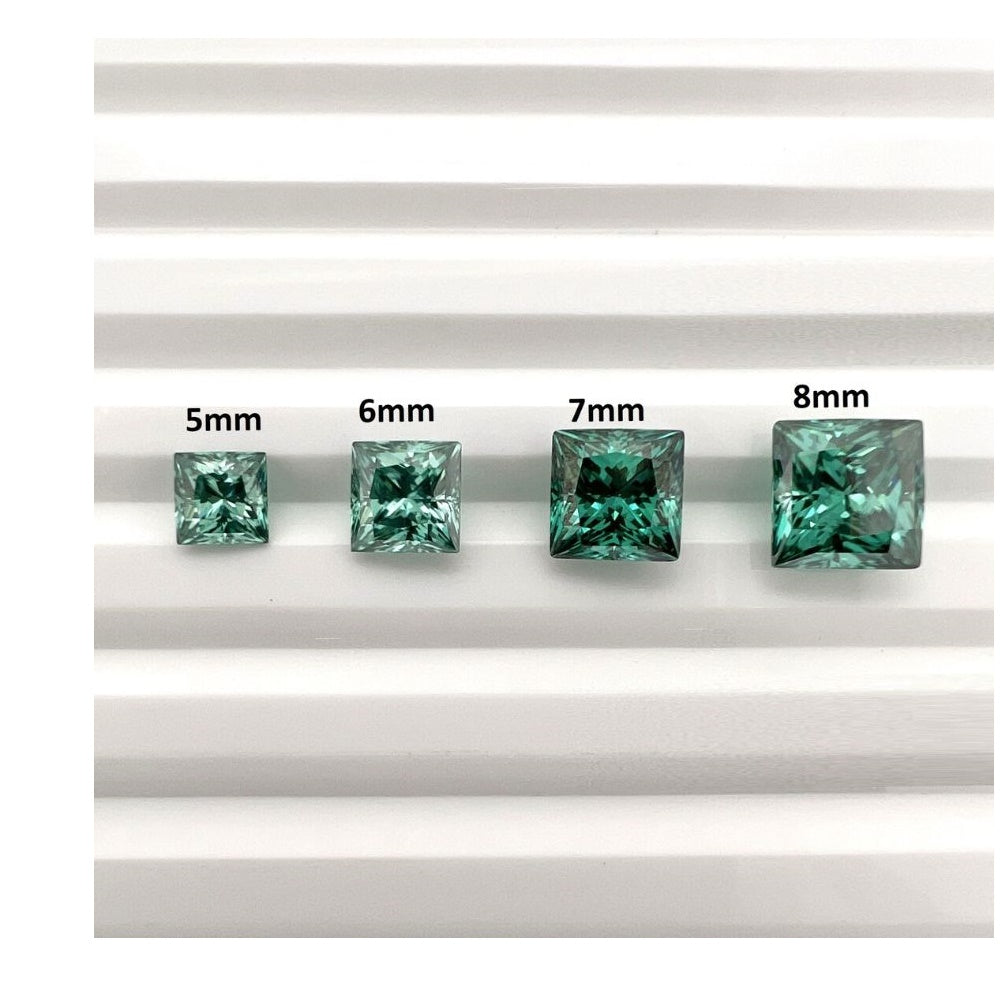 7x7mm(Weight range - 1.90-2.10 each stone)