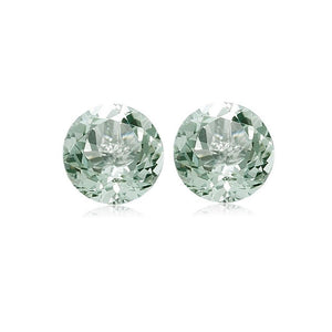 Natural Loose Green Amethyst Round Cut