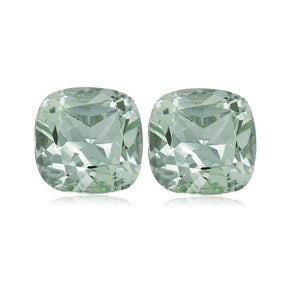 Natural Loose Green Amethyst Cushion Cut - (Squarish)