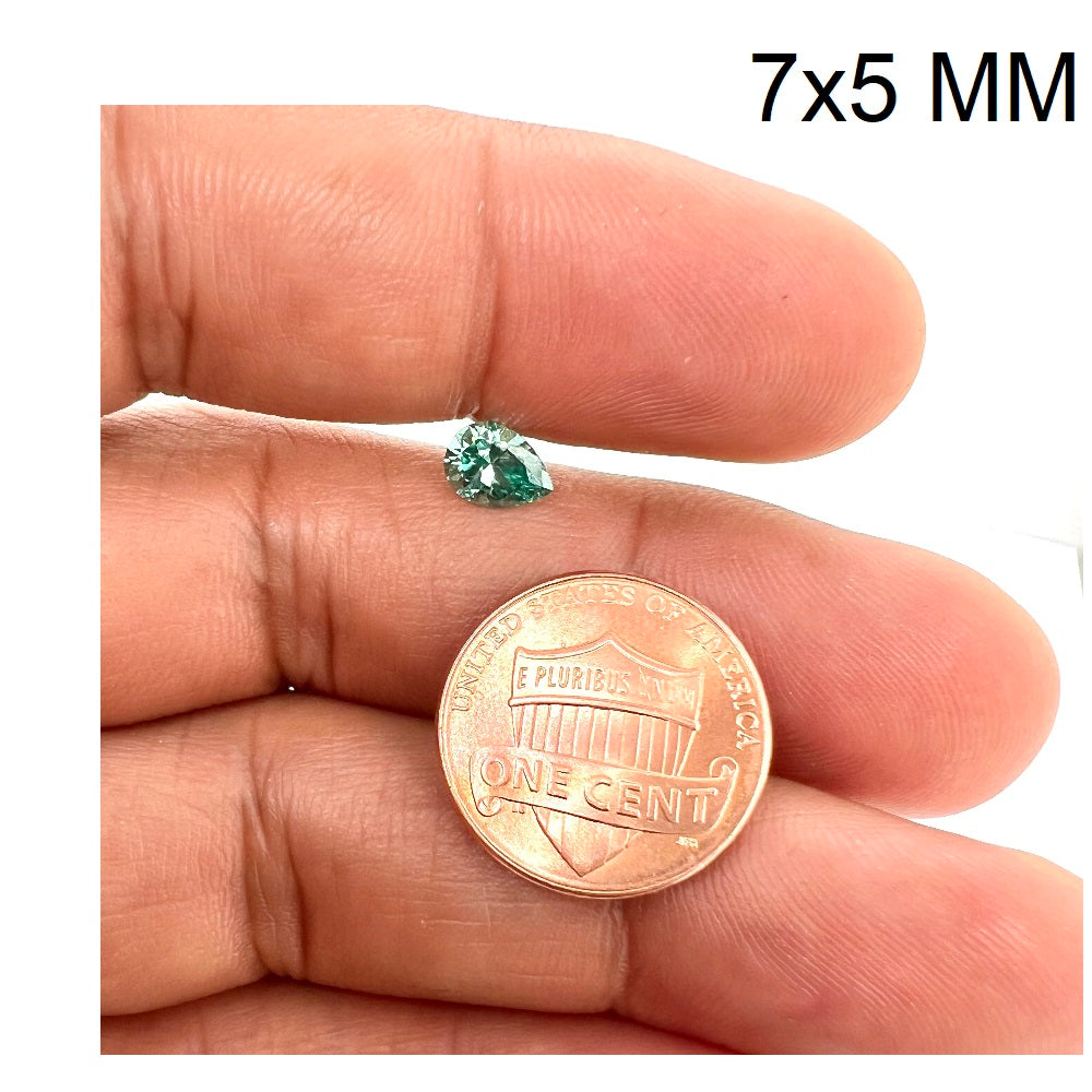 7x5mm(Weight range - 0.77-0.86 each stone)