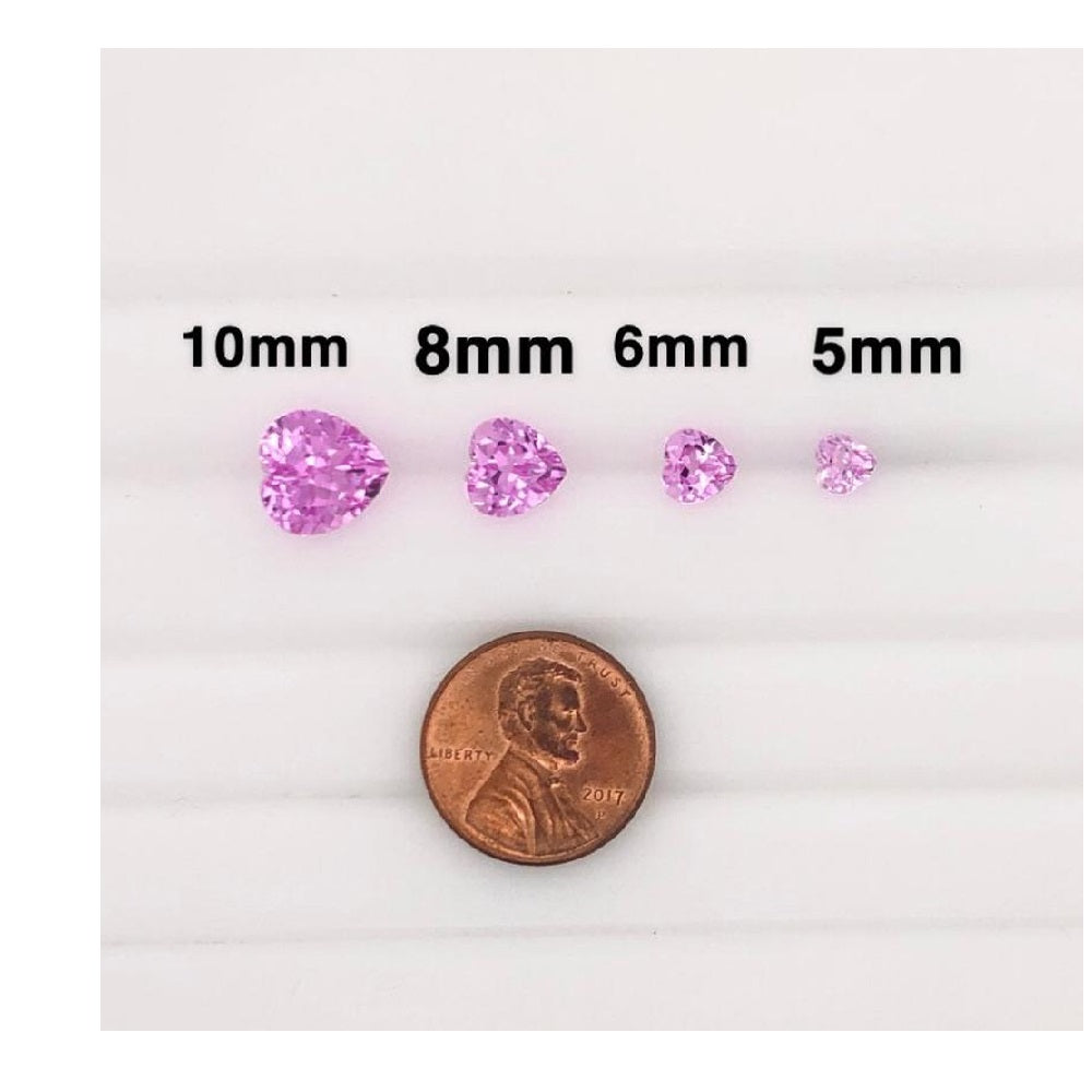 8mm (Weight range-2.61-2.89 Cts each stone)