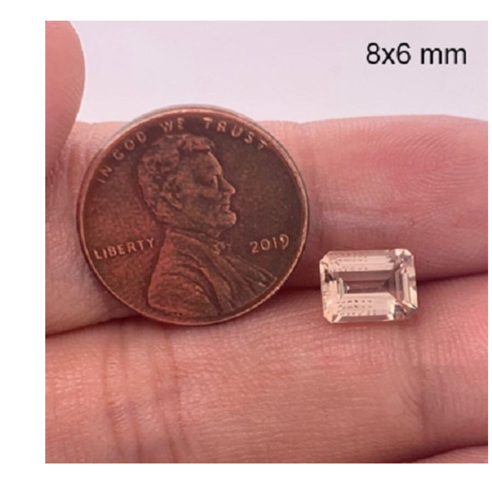 8x6MM (Weight range-1.12-1.48 each stone)