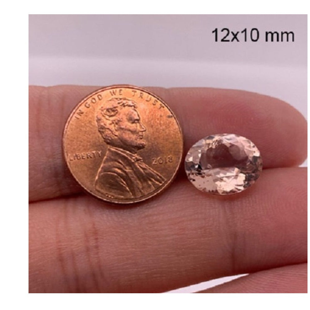 12x10MM (Weight range-3.46-4.56 each stone)