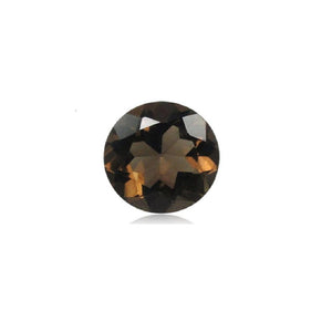 Natural Loose Smokey Quartz Round Cut