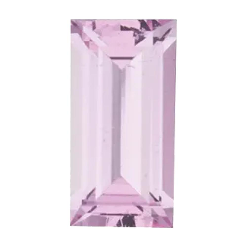 Natural Baguette Loose Pink Sapphire