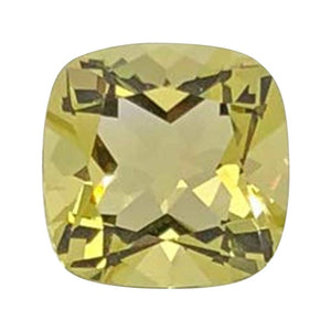 Natural Lemon Citrine Cushion Cut