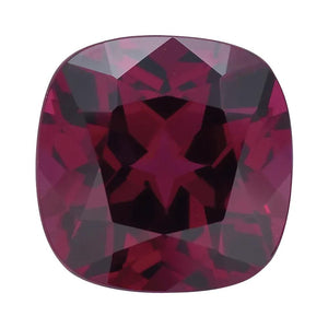 Rhodolite Garnet Cushion Cut