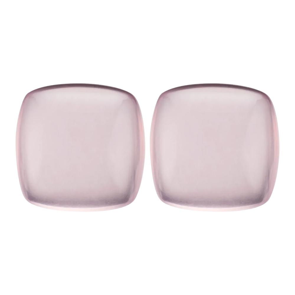 Natural Cushion Cabochon Cut Loose Rose Quartz - (Squarish)
