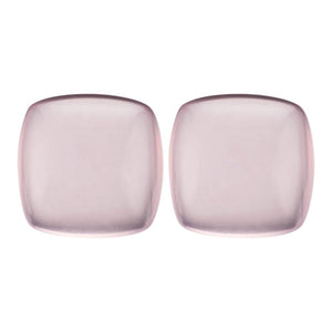 Natural Cushion Cabochon Cut Loose Rose Quartz - (Squarish)