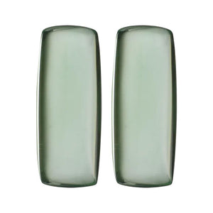 Natural Cushion Cabochon Loose Green Quartz - (Elongated)