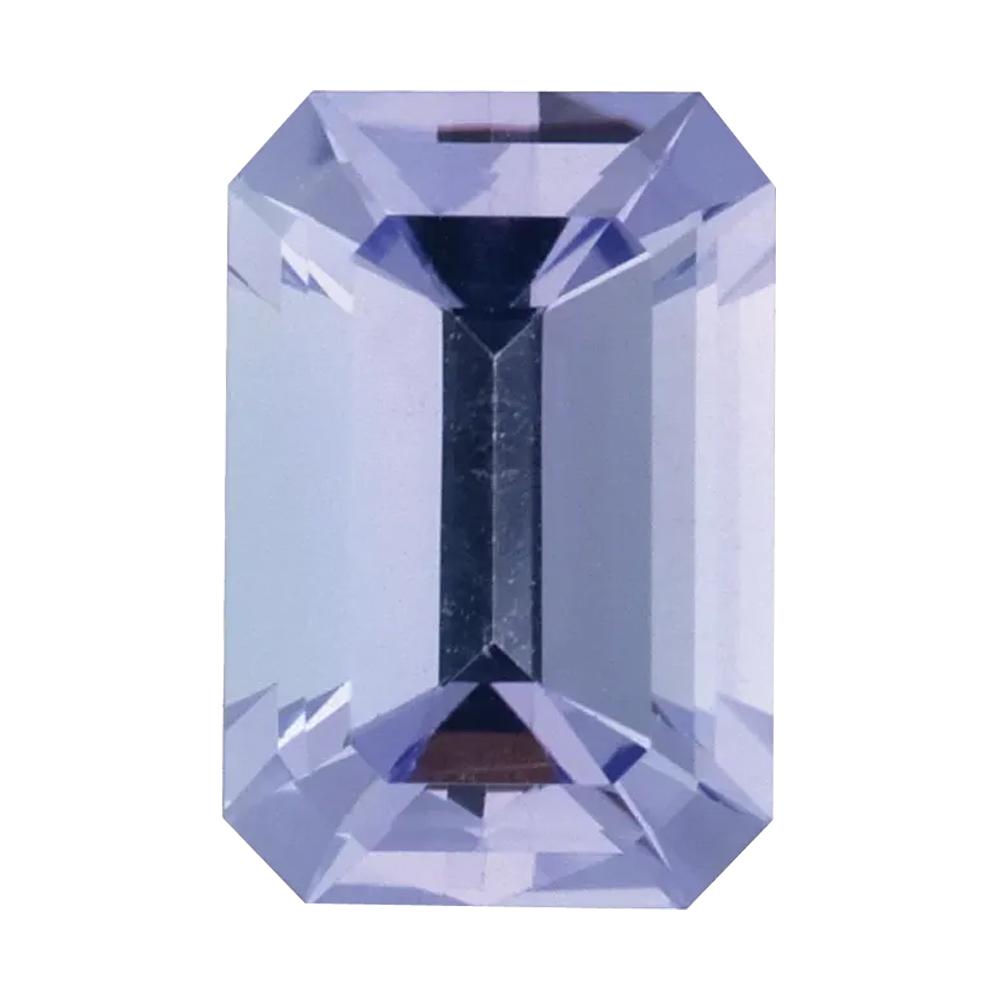 Natural Tanzanite Emerald Cut