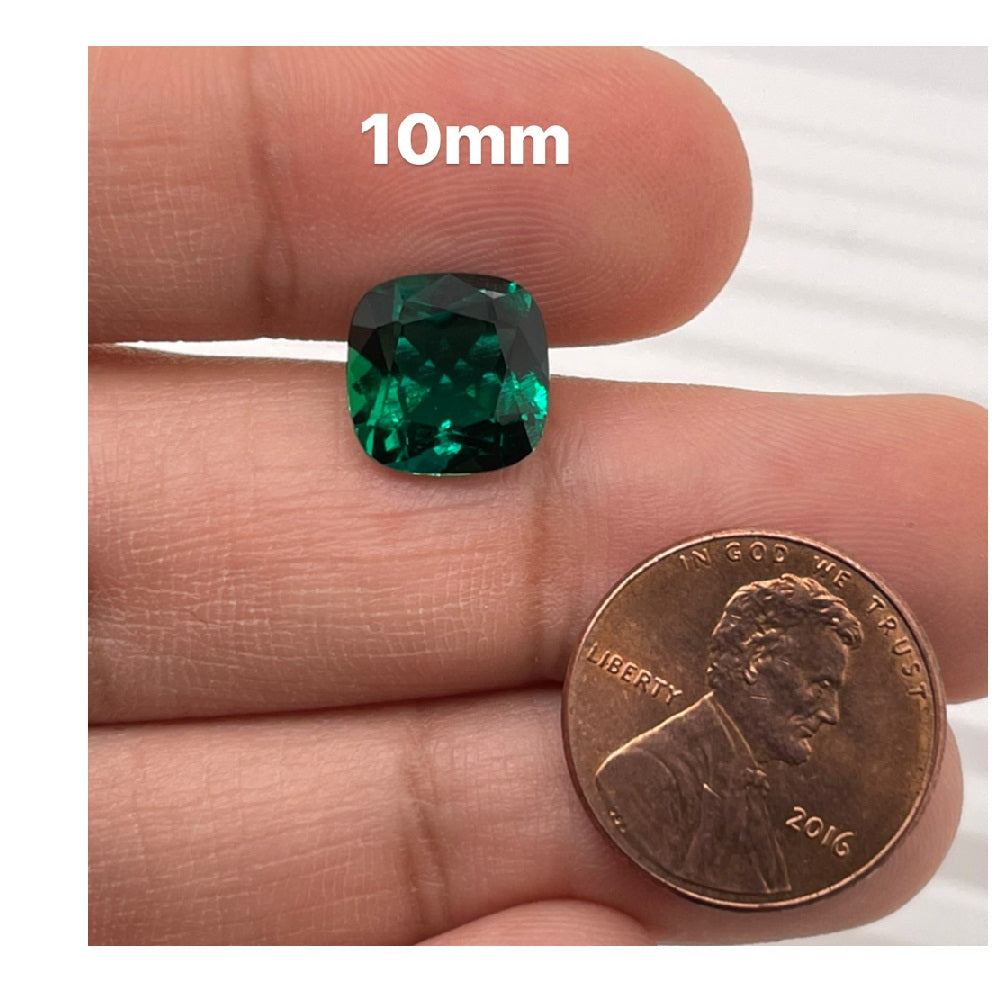 10x10MM (Weight range-3.38-4.14 cts each stone)