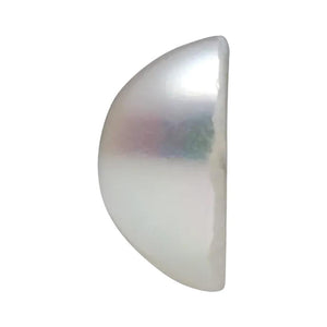 Half Round White Cultured Seed Pearl