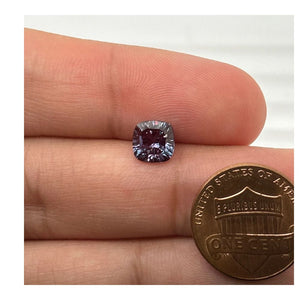 Alexandrite Cushion Concave Cut 7mm
