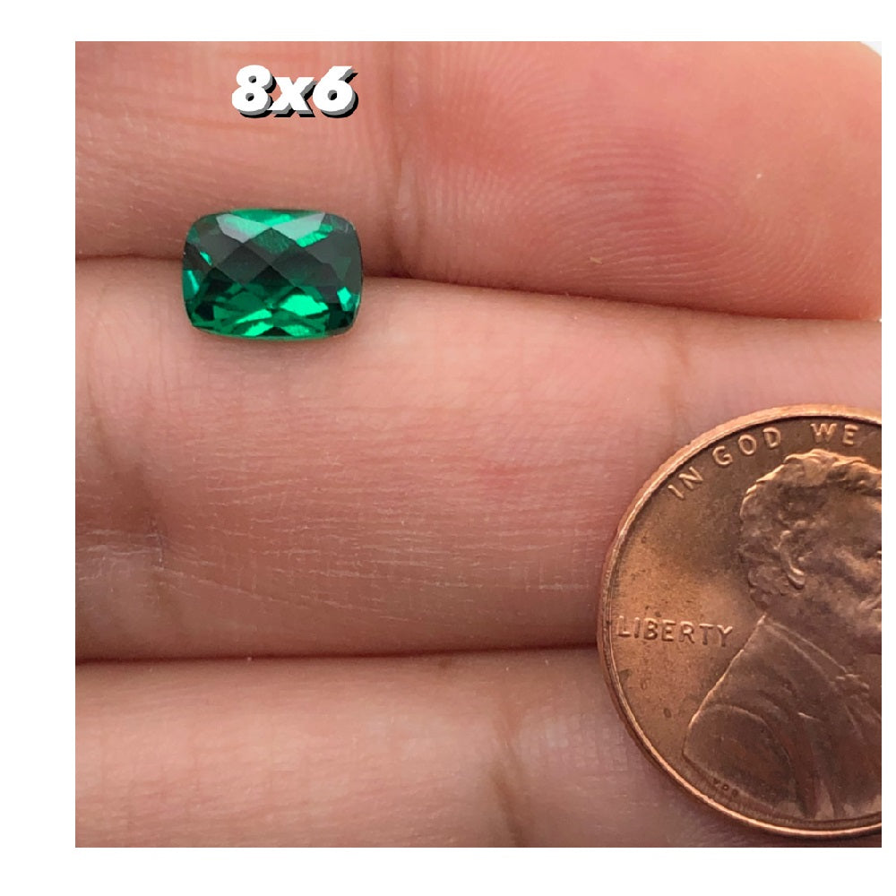 8x6MM (Weight range - 1.14-1.40 cts each stone)