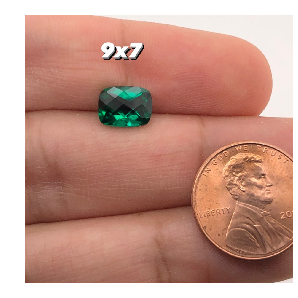 9x7MM (Weight range -1.84-2.25 cts each stone)