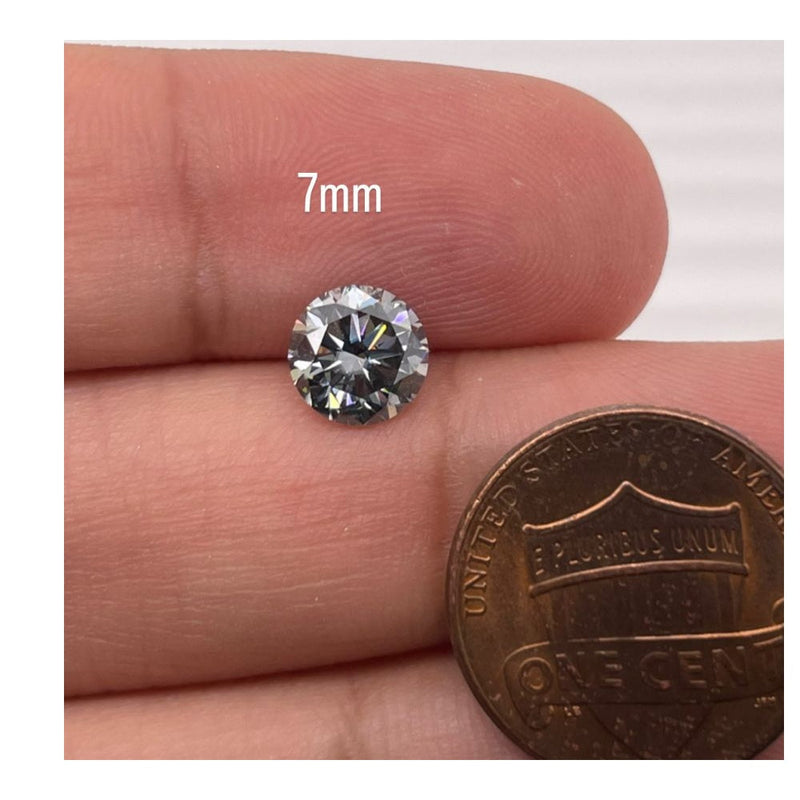 7mm moissanite online
