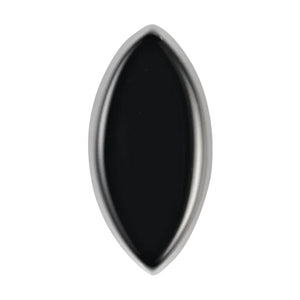 Natural Loose Marquise Buff Top Black Onyx