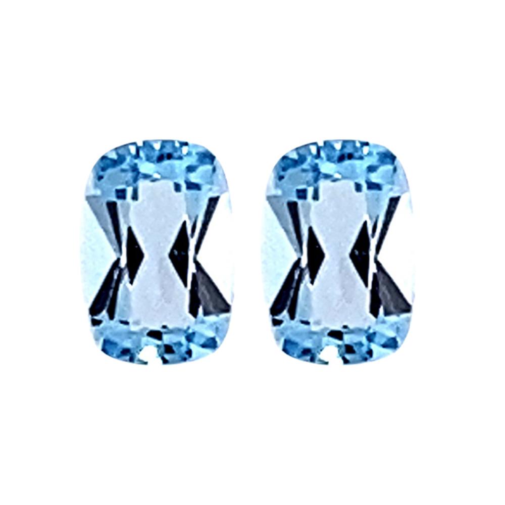 Cushion Cut Loose Sky Blue Topaz - (Elongated )