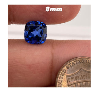 8x8MM (Weight range-2.93-3.59 cts each stone)