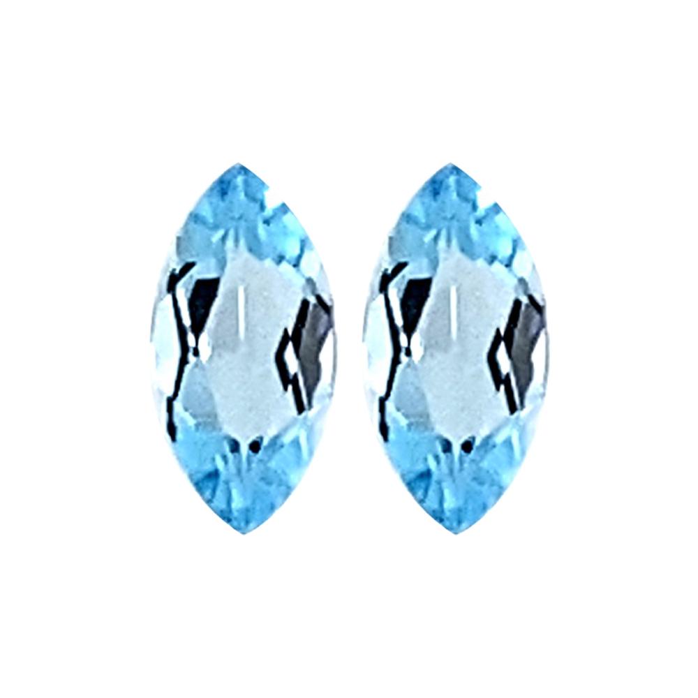 Marquise Cut Loose Sky Blue Topaz