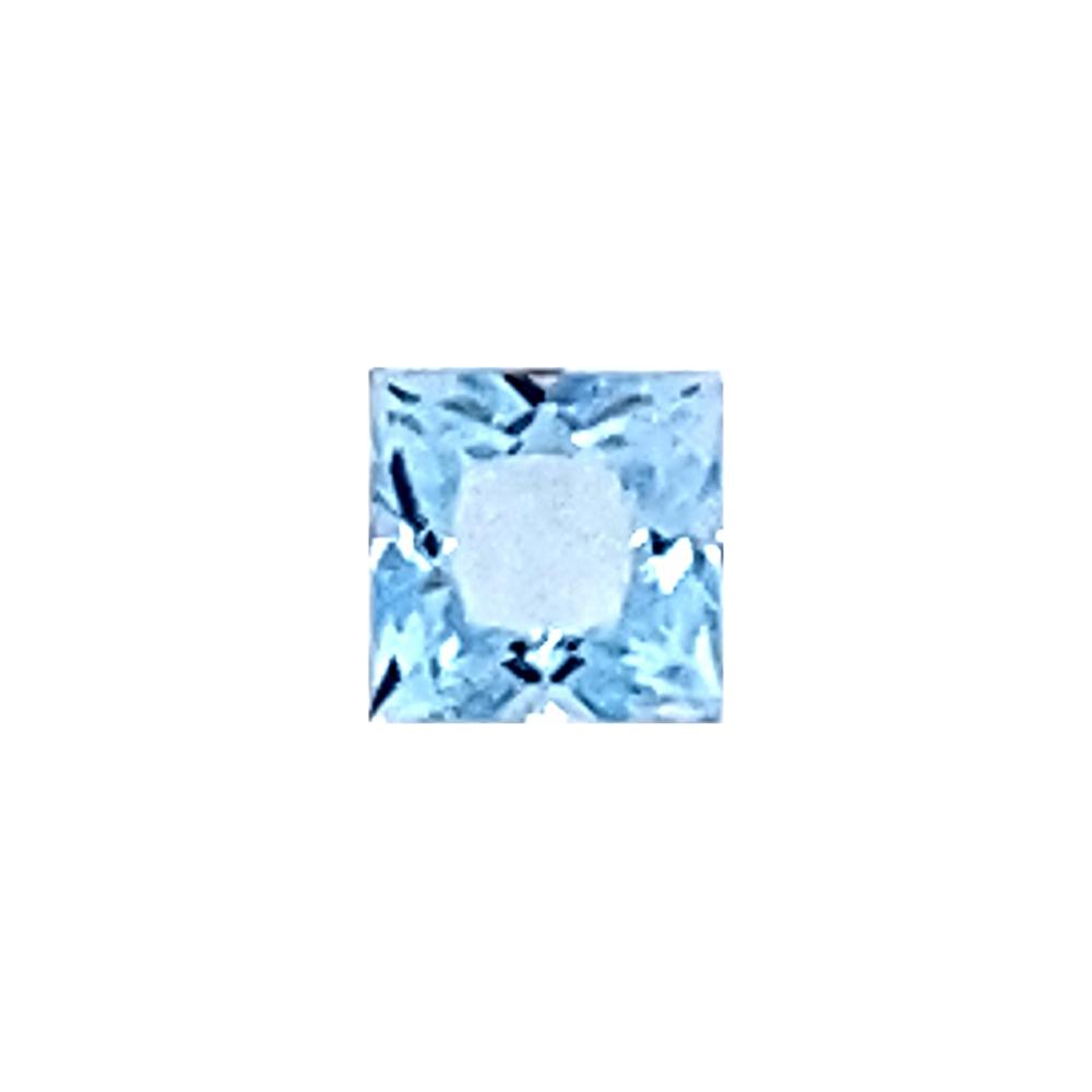 Princess Cut Loose Sky Blue Topaz
