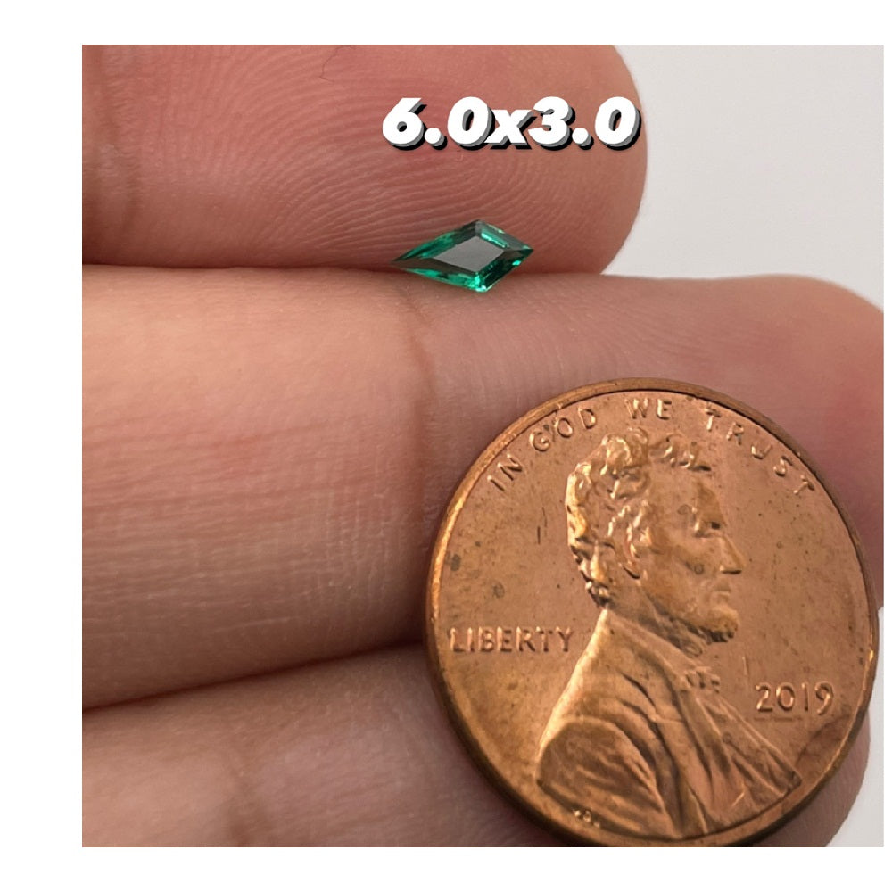 6x3MM(Weight range-0.14-0.17 each stone)