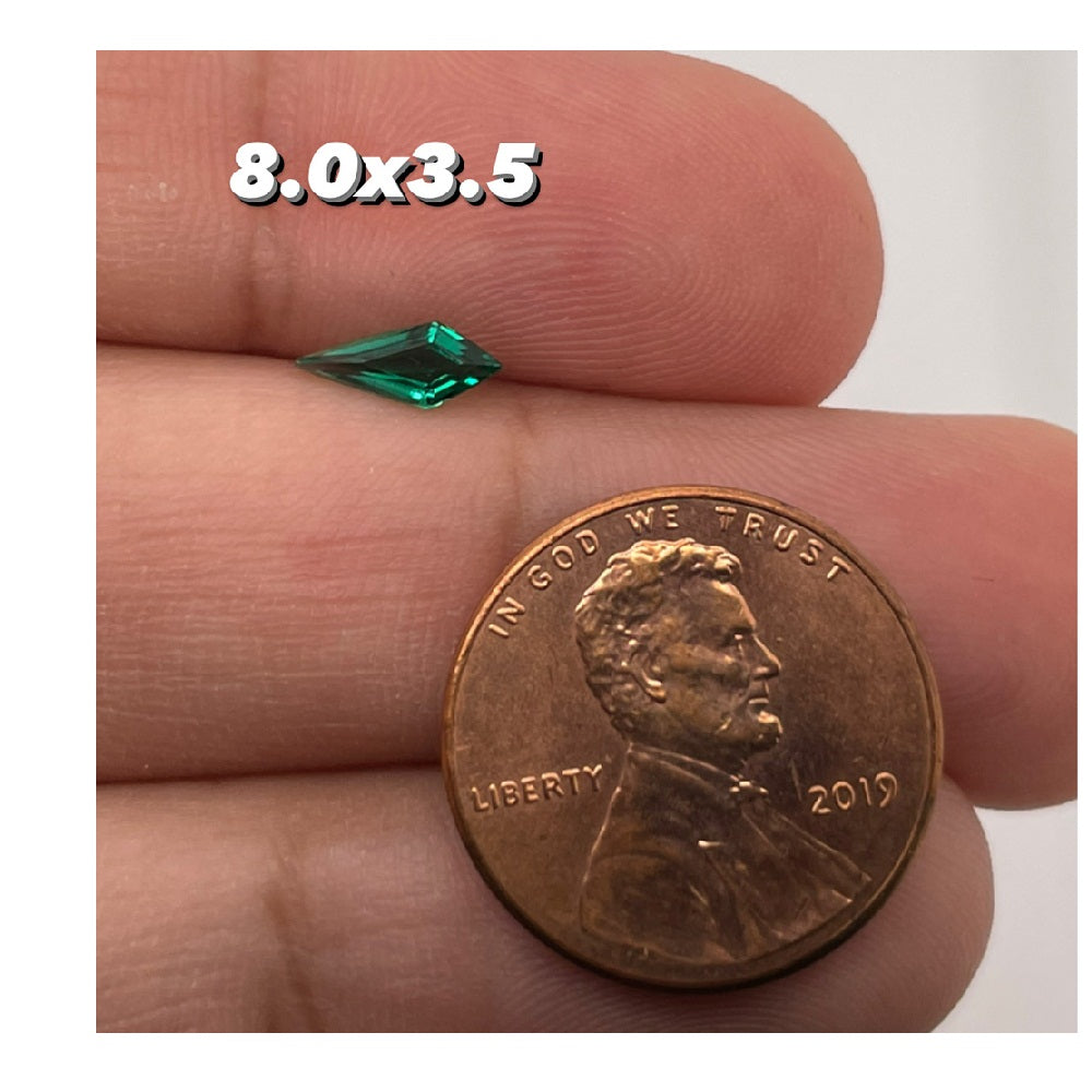 8x3.5MM(Weight range-0.27-0.33 each stone)