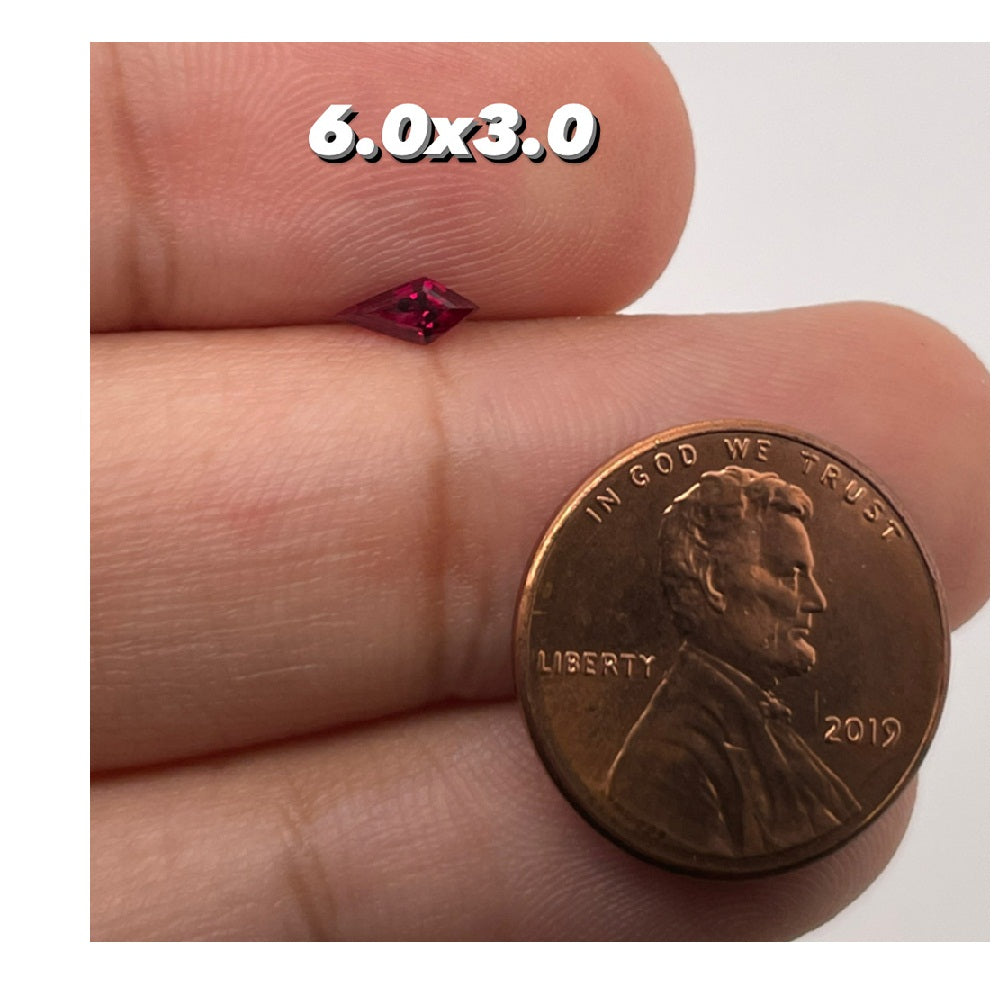 6x3MM(Weight range-0.20-0.24 each stone)