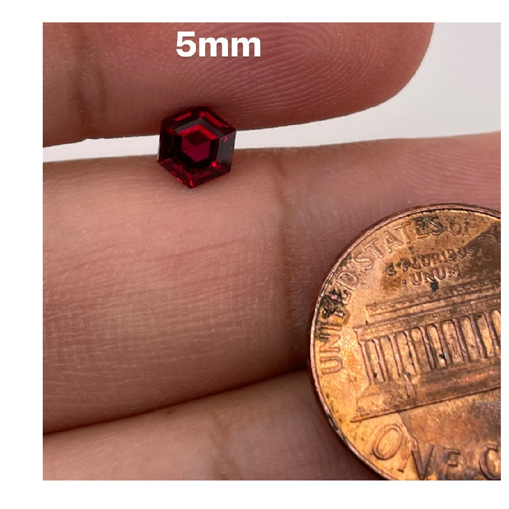 5MM (Weight range-0.82-0.91 cts each stone)