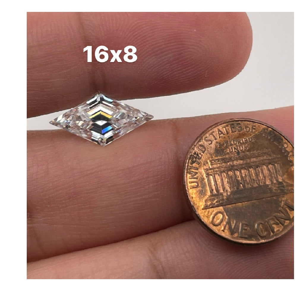 16x8mm(Weight range - 2.57-2.85 each stone)